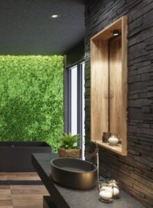 Bathroom renovation finishing touches